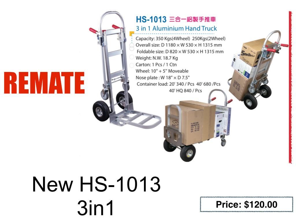 3in1 Aluminium Hand Truck